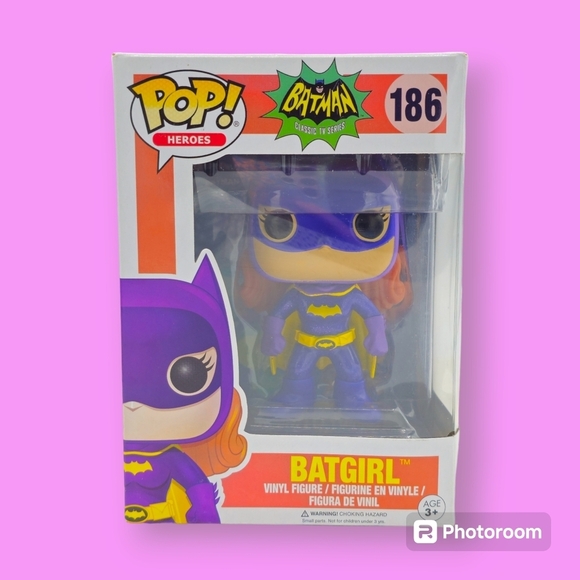 Funko POP! Batman Classic TV Series Batgirl #186 Vinyl Figure - Picture 1 of 6